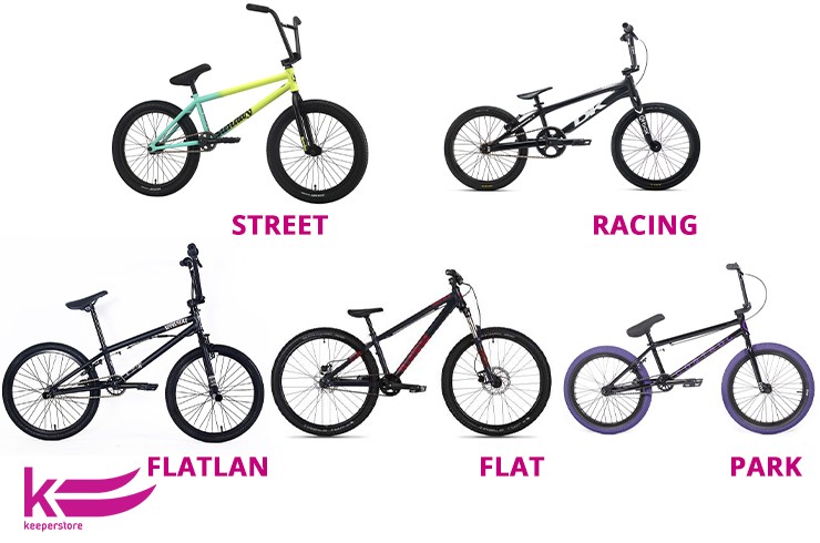 Виды BMX велосипедов