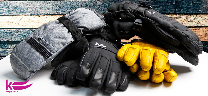 Лижні рукавички і рукавиці з різних матеріалів