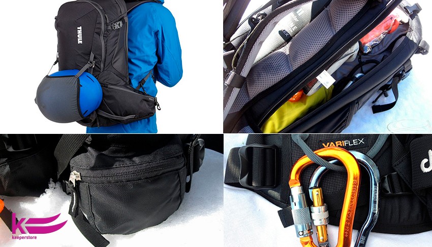 Важливі додаткові опції і функціонал гірськолижних рюкзаків